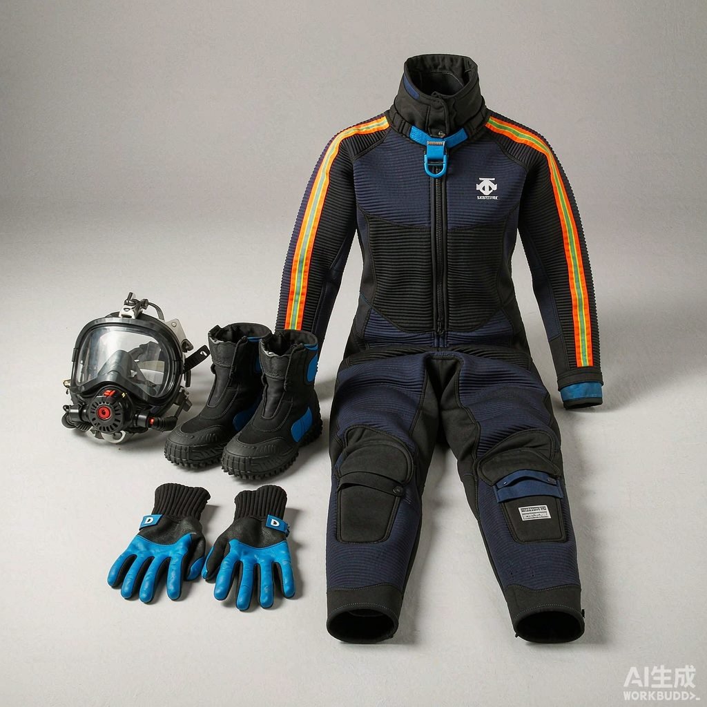 湿式水域救援服套装